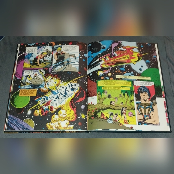 Vintage 1980 Flash Gordon The Movie Hardcover Golden Comic Book in Great Shape - Picture 7 of 8